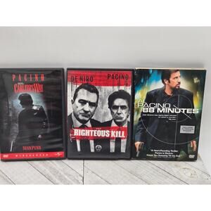 Al Pacino Dvd Movie Bundle | Carlitos Way & More | Action\ Thriller Lot